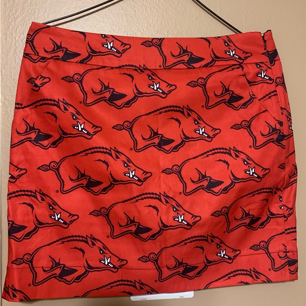 Women’s Arkansas Razorbacks Loudmouth skort, size 4 golf or tennis!